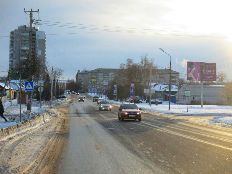 Фотография рекламного носителя, тип: Билборд 3x6, адрес: Октябрьская ул., д.19, Курск, Курская область, Россия. Сторона В №588113