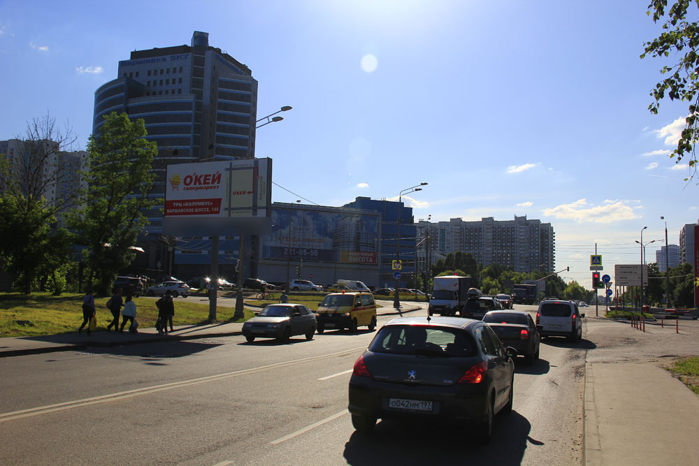 Фотография рекламного носителя, тип: Билборд 3x6, адрес: Дорожная ул., д.99, Москва, Россия. Сторона B №278259