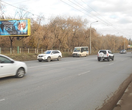 Фотография рекламного носителя, тип: Билборд 3x6, адрес: Красный Путь ул., за ост."ОмГАУ", поз.4, Омск, Омская область, Россия. Сторона Б1-Б3 №380603