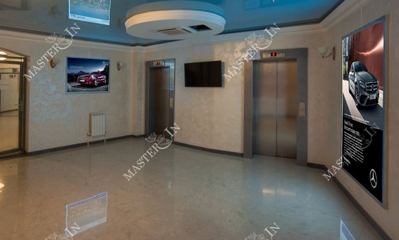 Фотография рекламного носителя, тип: Лайтбокс, адрес: Бизнес-центр «Колизей», Горького ул., д.276, Ростов-на-Дону, Ростовская область, Россия. Сторона/вариант №656472