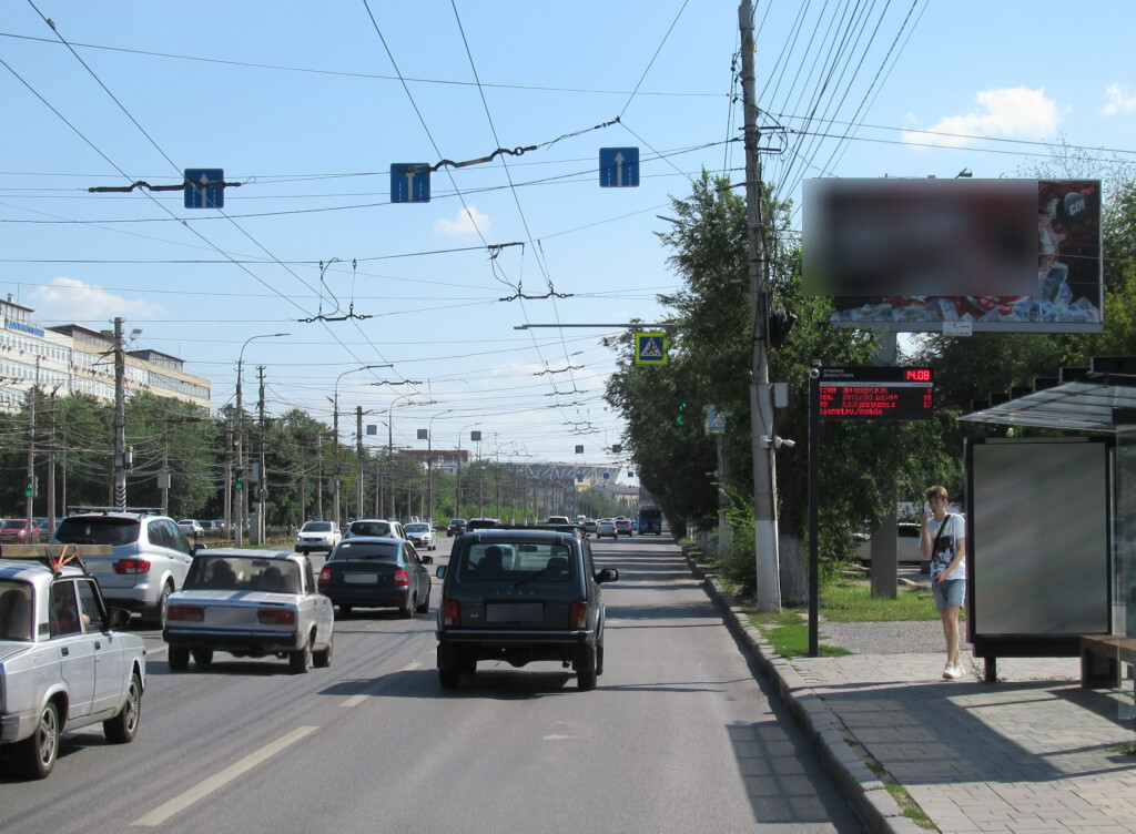 Фотография рекламного носителя, тип: Билборд 3x6, адрес: Ленина пр-т., д.65А, Волгоград, Волгоградская область, Россия. Сторона А №1053444