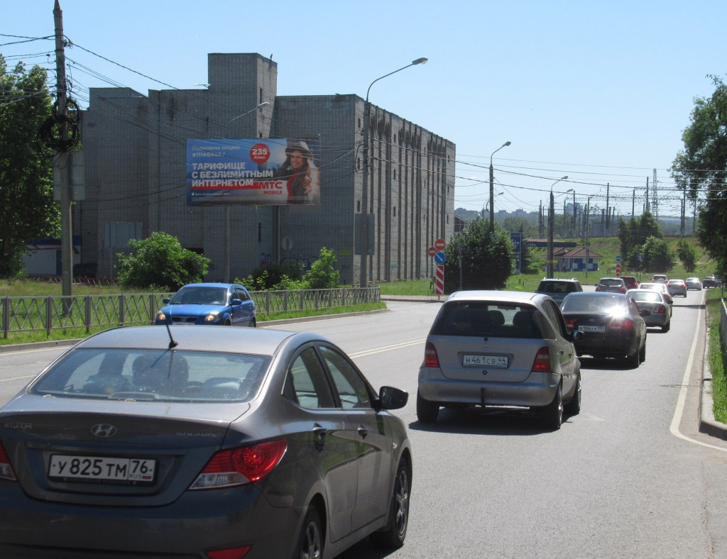 Фотография рекламного носителя, тип: Билборд 3x6, адрес: Городской Вал ул., д.2, Ярославль, Ярославская область, Россия. Сторона Б №794137