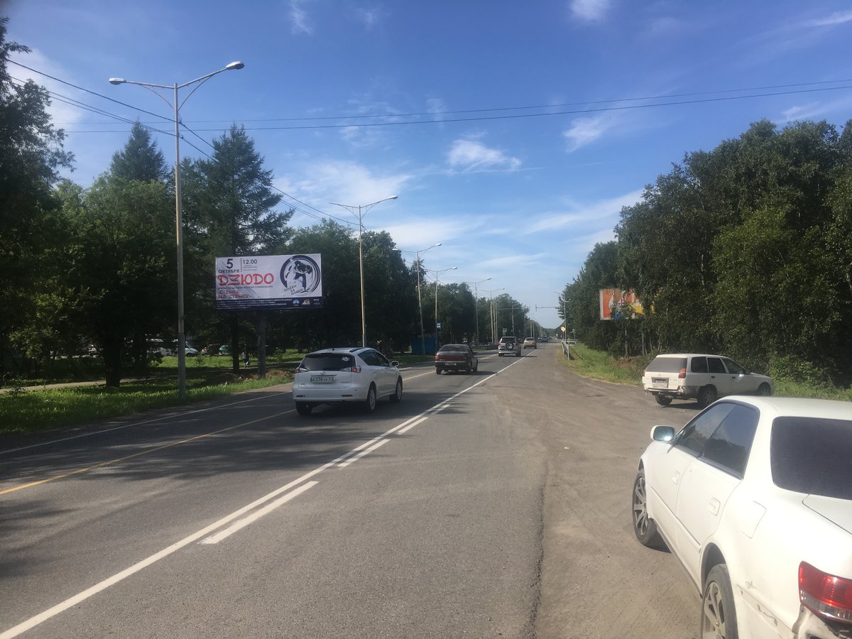 Фотография рекламного носителя, тип: Билборд 3x6, адрес: Елизово г., Ленина ул., д.33, Петропавловск-Камчатский, Камчатский край, Россия. Сторона Б №777473