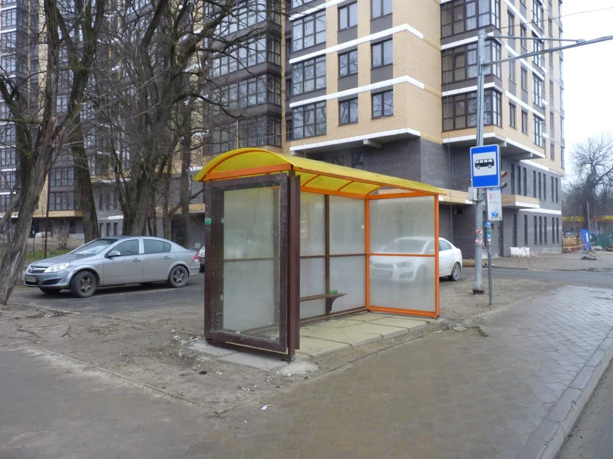 Фотография рекламного носителя, тип: Остановка 1.8x1.2, адрес: Раздорская ул., ост. ПервомР "пос. Мирный", Ростов-на-Дону, Ростовская область, Россия. Сторона Б №1324825