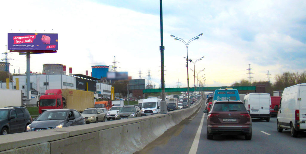 Фотография рекламного носителя, тип: Суперсайт 5x15, адрес: МКАД, 15 340м, внешняя сторона, Дзержинский, Московская область, Россия. Сторона Б №972635