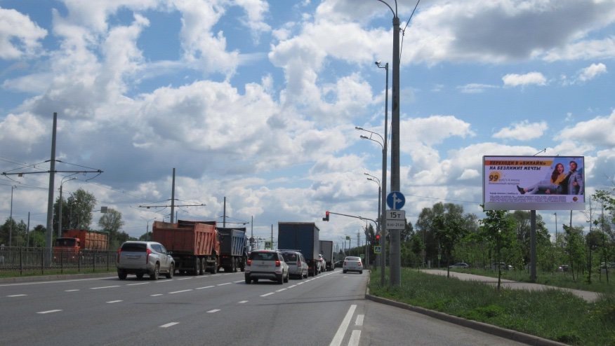 Фотография рекламного носителя, тип: Билборд 3x6, адрес: Бол.Крыловка ул. Х Краснококшайская ул., Казань, Республика Татарстан, Россия. Сторона А1-А10 №761091