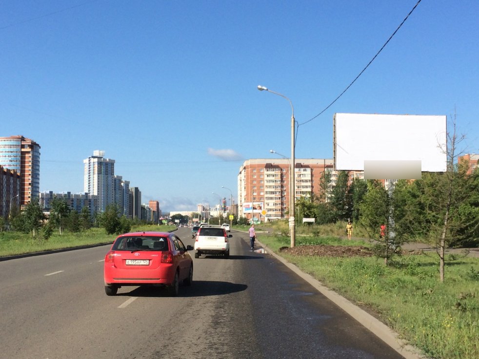 Фотография рекламного носителя, тип: Билборд 3x6, адрес: Алексеева ул., д.10а, Красноярск, Красноярский край, Россия. Сторона А №592876