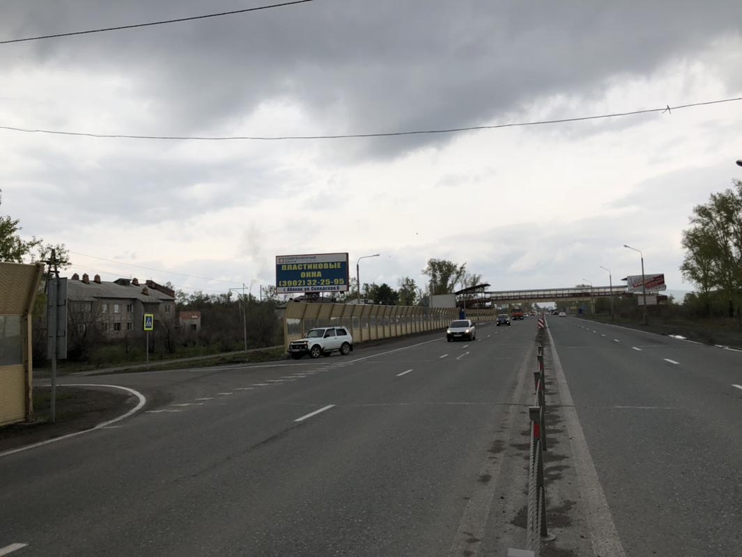 Фотография рекламного носителя, тип: Билборд 3x6, адрес: Рассвет пос., д.8 поз.2, Абакан, Республика Хакасия, Россия. Сторона Б №425558