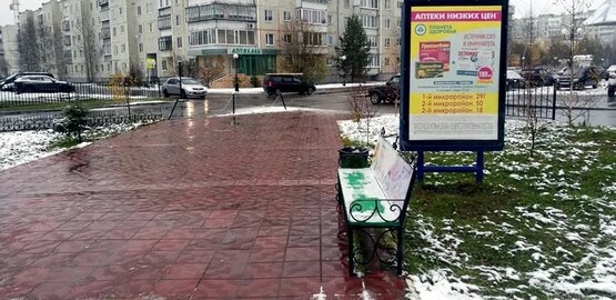 Фотография рекламного носителя, тип: Ситиформат 1.8x1.2, адрес: 3 мкр., ТЦ ПАССАЖ, поз.2, Нягань, Ханты-Мансийский автономный округ – Югра, Россия. Сторона А №853867