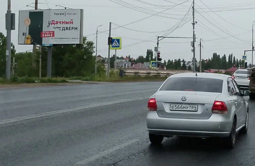 Фотография рекламного носителя, тип: Билборд 3x6, адрес: Усть-Курдюмское ш., поворот на Ленту, Саратов, Саратовская область, Россия. Сторона B №837704