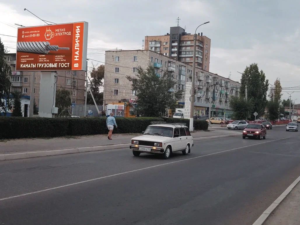 Фотография рекламного носителя, тип: Билборд 3x6, адрес: Пролетарская ул., д.31, Камышин, Волгоградская область, Россия. Сторона Б №483146