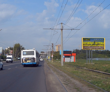Фотография рекламного носителя, тип: Билборд 3x6, адрес: Королева пр-т., д.15, корп.1, Омск, Омская область, Россия. Сторона А №606258
