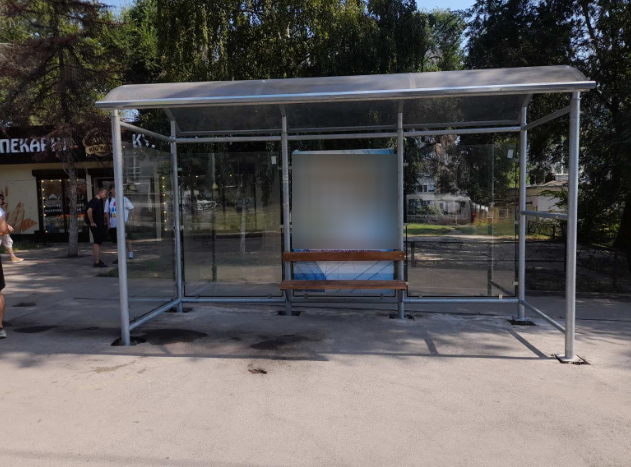 Фотография рекламного носителя, тип: Остановка 1.8x1.2, адрес: Советской Армии ул., д.25 Х Гагарина ул., Самара, Самарская область, Россия. Сторона А1 №1080772