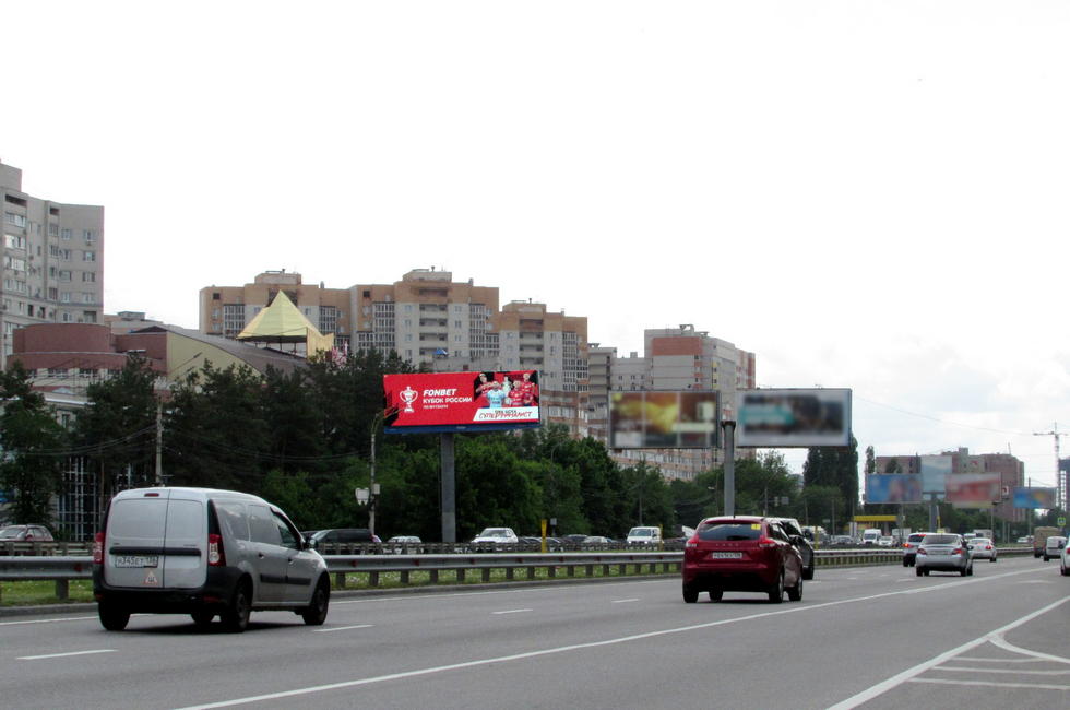 Фотография рекламного носителя, тип: Суперсайт 4x12, адрес: Московский пр-т. Х Победы б-р., Воронеж, Воронежская область, Россия. Сторона Б №328437