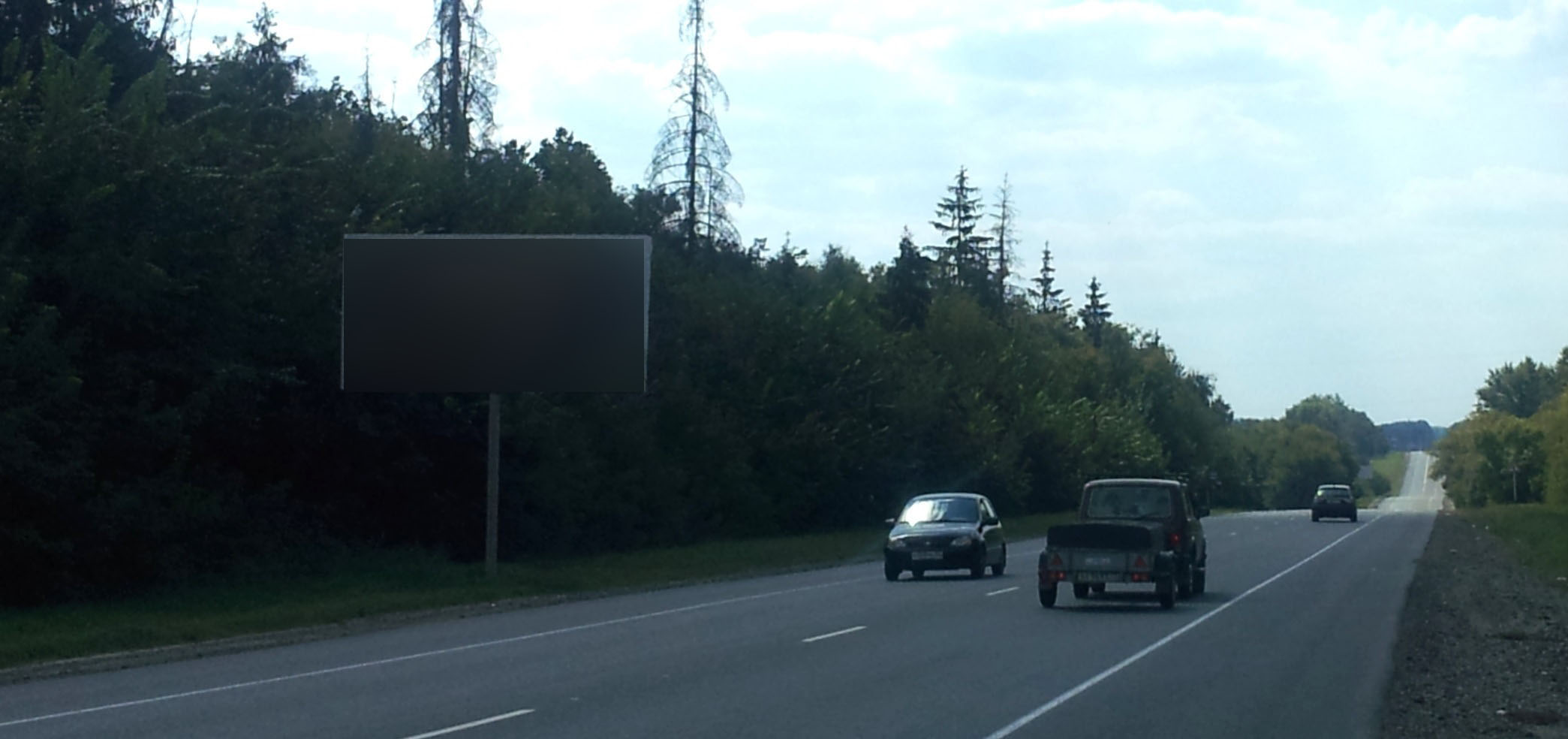 Фотография рекламного носителя, тип: Билборд 3x6, адрес: Орел-Курск а/д., 384 630м, Орел, Орловская область, Россия. Сторона А №294332