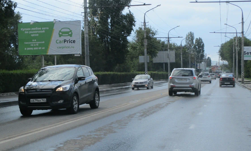 Фотография рекламного носителя, тип: Билборд 3x6, адрес: Лесозаводская ул., АЗС Торэко, Энгельс, Саратовская область, Россия. Сторона Б №833357