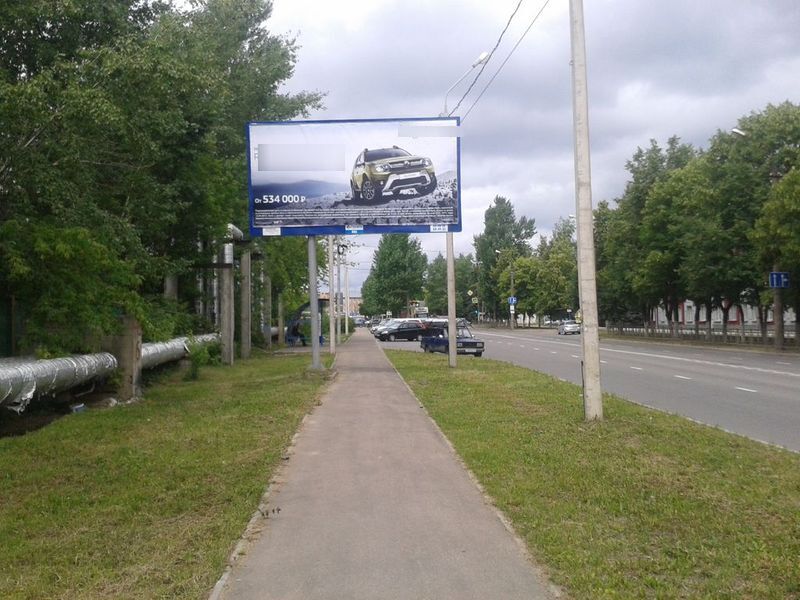 Фотография рекламного носителя, тип: Билборд 3x6, адрес: Бабушкина ул., д.3, Смоленск, Смоленская область, Россия. Сторона Б №383028