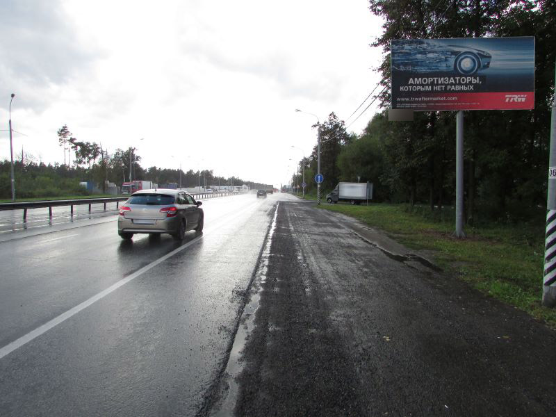 Фотография рекламного носителя, тип: Билборд 3x6, адрес: М-7 Волга а/д., 29 325м, Московская область, Россия. Сторона А №630090
