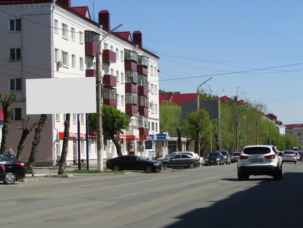 Фотография рекламного носителя, тип: Билборд 3x6, адрес: К. Мяготина ул., д.89, Курган, Курганская область, Россия. Сторона В №1050966