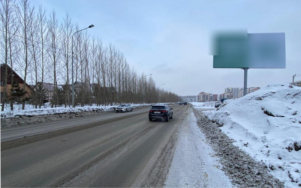 Фотография рекламного носителя, тип: Билборд 3x6, адрес: Солнечная Поляна ул. Х 280 летия Барнаулу ул., Барнаул, Алтайский край, Россия. Сторона A №1006035