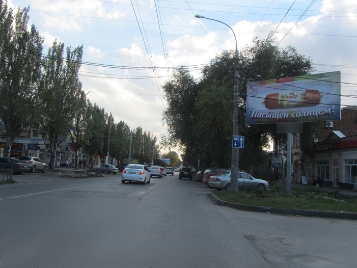 Фотография рекламного носителя, тип: Билборд 3x6, адрес: Гоголевский пер., д.18 Х Кузнечная ул., Таганрог, Ростовская область, Россия. Сторона A №473328