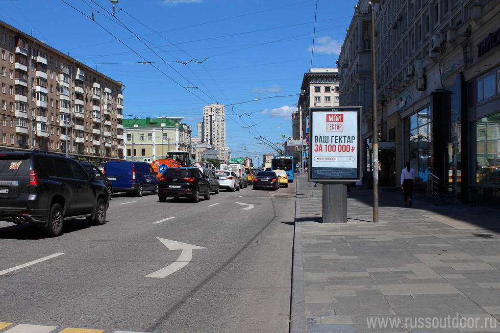 Фотография рекламного носителя, тип: Ситиформат 1.8x1.2, адрес: Краснопрудная ул., д.20, Москва, Россия. Сторона А №557308