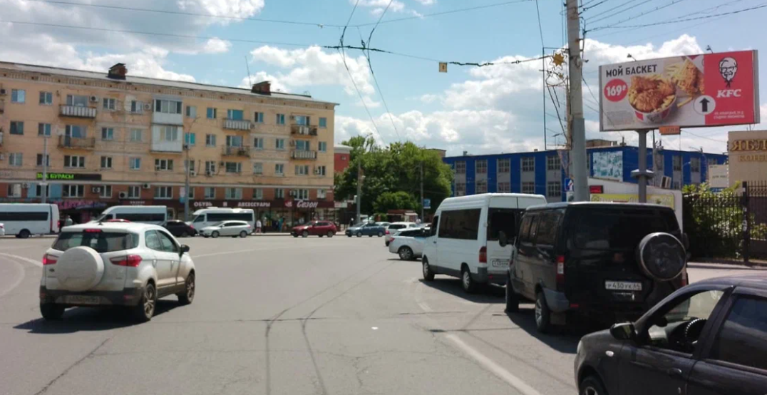 Фотография рекламного носителя, тип: Билборд 3x6, адрес: Привокзальная пл., д.1а, Саратов, Саратовская область, Россия. Сторона А1 №717966