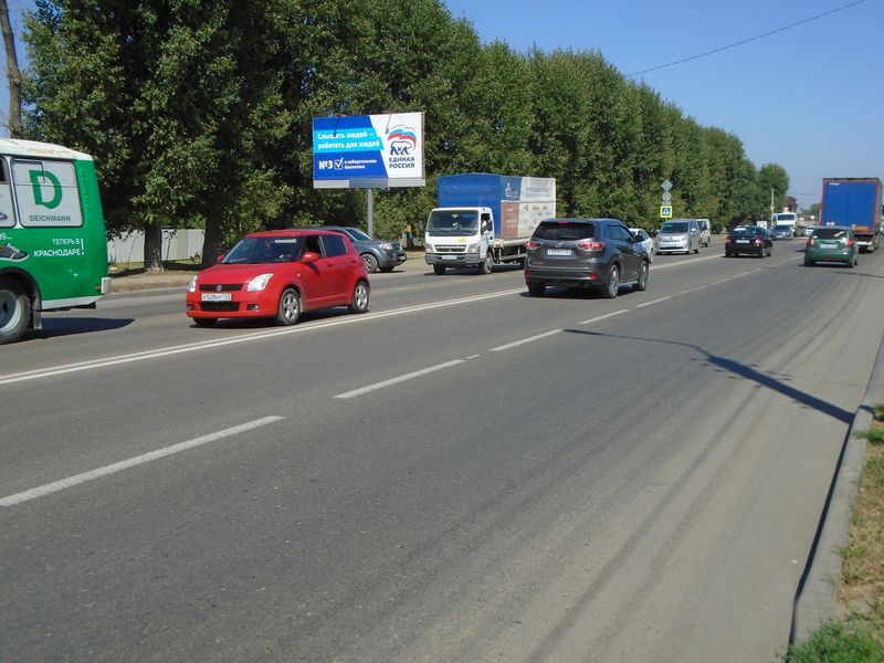 Фотография рекламного носителя, тип: Билборд 3x6, адрес: Российская ул., д.594, Краснодар, Краснодарский край, Россия. Сторона Б №883174