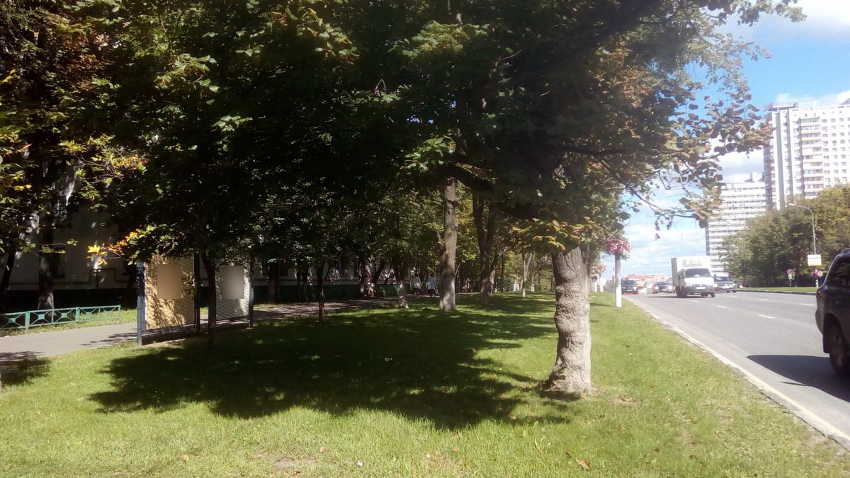 Фотография рекламного носителя, тип: Афиша 1.75x1.8, адрес: Профсоюзная ул., д.52, стенд 1, Москва, Россия. Сторона А1 №865979