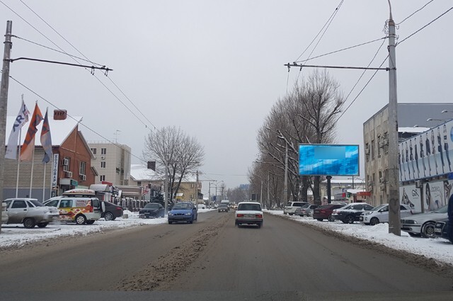 Фотография рекламного носителя, тип: Билборд 3x6, адрес: Таганрогская ул., д.207, Ростов-на-Дону, Ростовская область, Россия. Сторона А1-А3 №781851