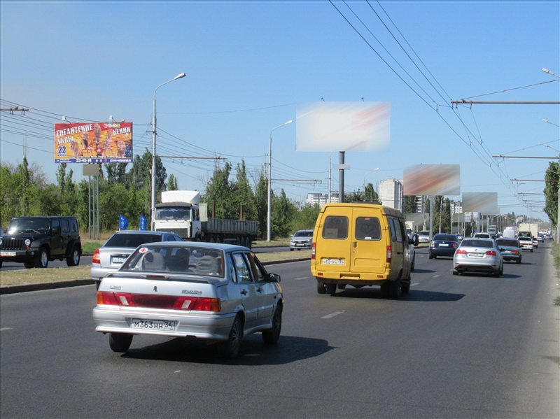 Фотография рекламного носителя, тип: Билборд 3x6, адрес: 64 Армии ул., 250м до поворота на ул. Г.Засекина, Волгоград, Волгоградская область, Россия. Сторона Б №596123