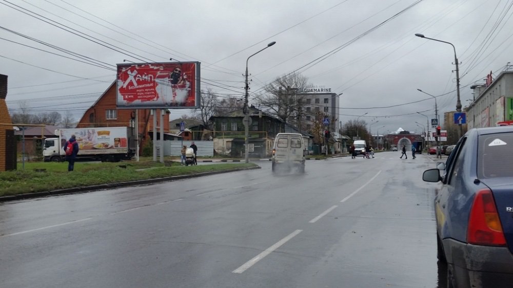 Фотография рекламного носителя, тип: Билборд 3x6, адрес: Интернациональная ул. Х Октябрьская ул., Курск, Курская область, Россия. Сторона А4-А6 №708633