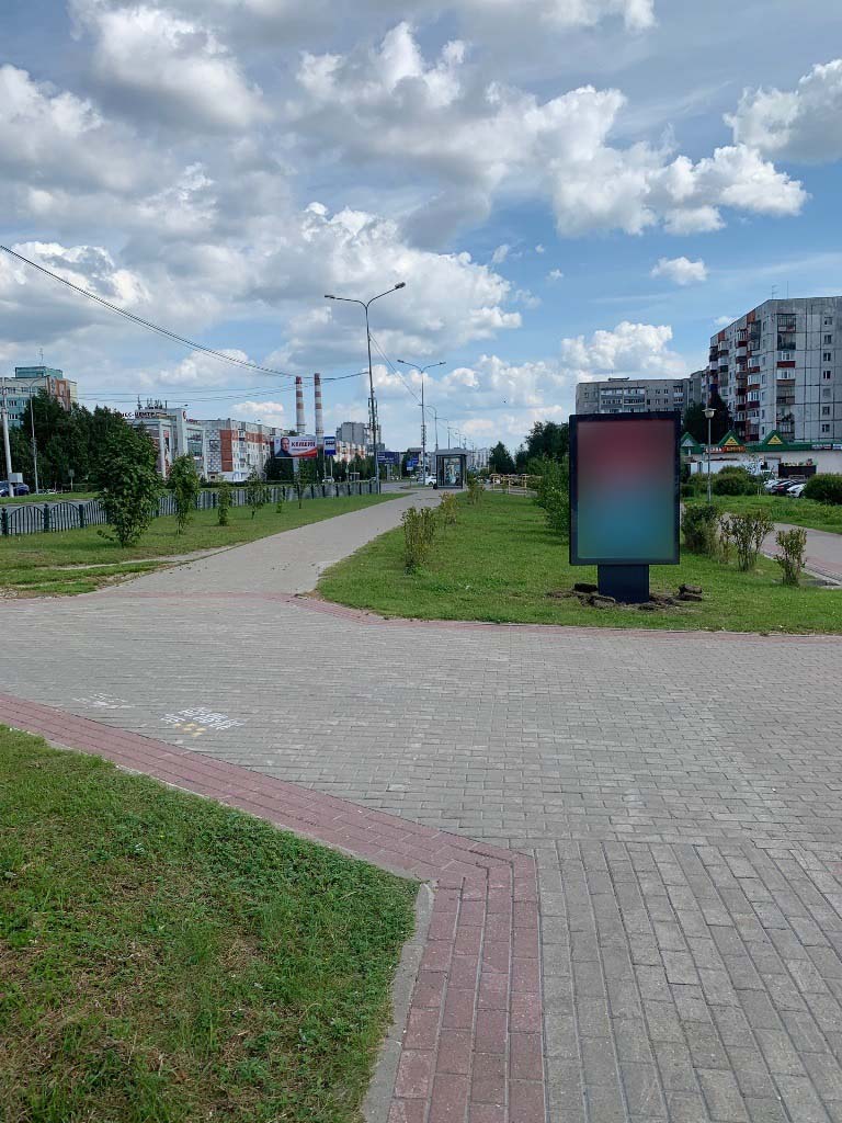 Фотография рекламного носителя, тип: Ситиформат 1.8x1.2, адрес: Мира пр-т. Х Островского ул., Сургут, Ханты-Мансийский автономный округ – Югра, Россия. Сторона А №960288