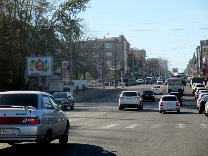 Фотография рекламного носителя, тип: Ситиборд 2.7x3.7, адрес: Дзержинского ул., д.50, Курск, Курская область, Россия. Сторона B1-В3 №707940