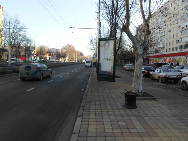 Фотография рекламного носителя, тип: Пиллар 3x1.4, адрес: Ставропольская ул., д.184, Краснодар, Краснодарский край, Россия. Сторона А №409576