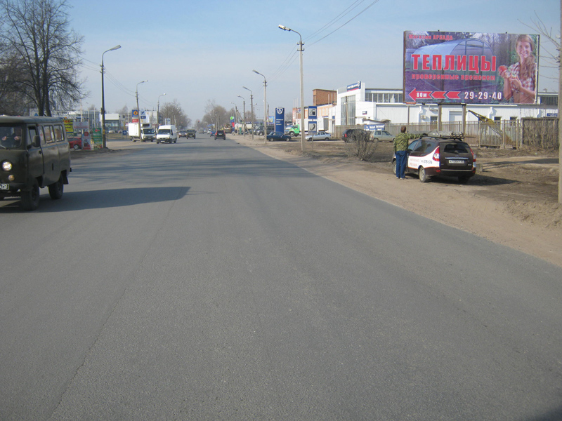 Фотография рекламного носителя, тип: Билборд 3x6, адрес: Л.Поземского ул., "Автоколонна", Псков, Псковская область, Россия. Сторона А №798315