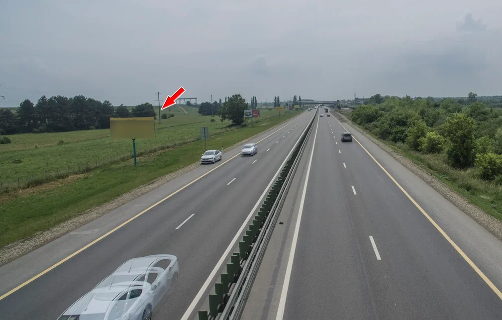 Фотография рекламного носителя, тип: Билборд 3x6, адрес: М-4 Дон а/д, 1350 550м, Краснодар, Краснодарский край, Россия. Сторона Б №632173