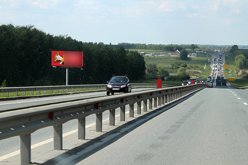 Фотография рекламного носителя, тип: Билборд 3x6, адрес: Трасса М-Самара а/д, 619 211м, Пенза, Пензенская область, Россия. Сторона B №1325030