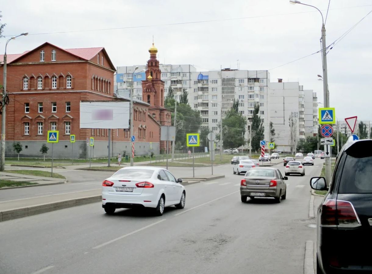 Фотография рекламного носителя, тип: Билборд 3x6, адрес: Солнечная ул., д.28а, Самара, Самарская область, Россия. Сторона B1-B3 №791028