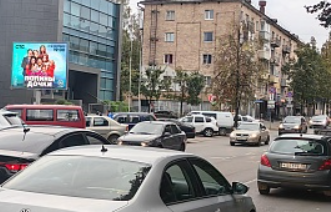 Фотография рекламного носителя, тип: Медиафасад, адрес: Гоголя ул., д.21, Петрозаводск, Республика Карелия, Россия. Сторона В1-В10 №1081122