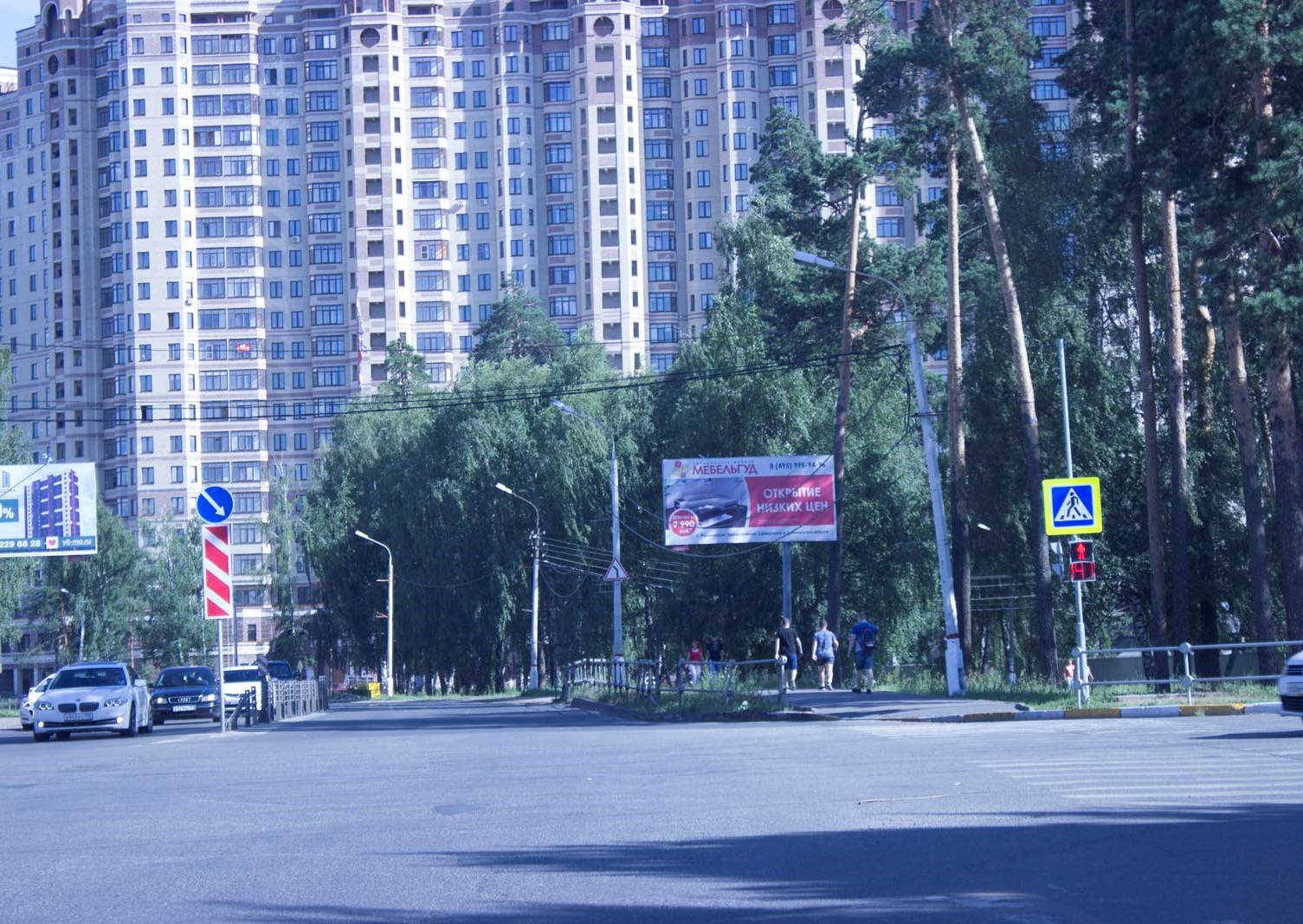 Фотография рекламного носителя, тип: Билборд 3x6, адрес: Северное ш., напротив Левашова ул., д.24а, Раменское, Московская область, Россия. Сторона А №640803