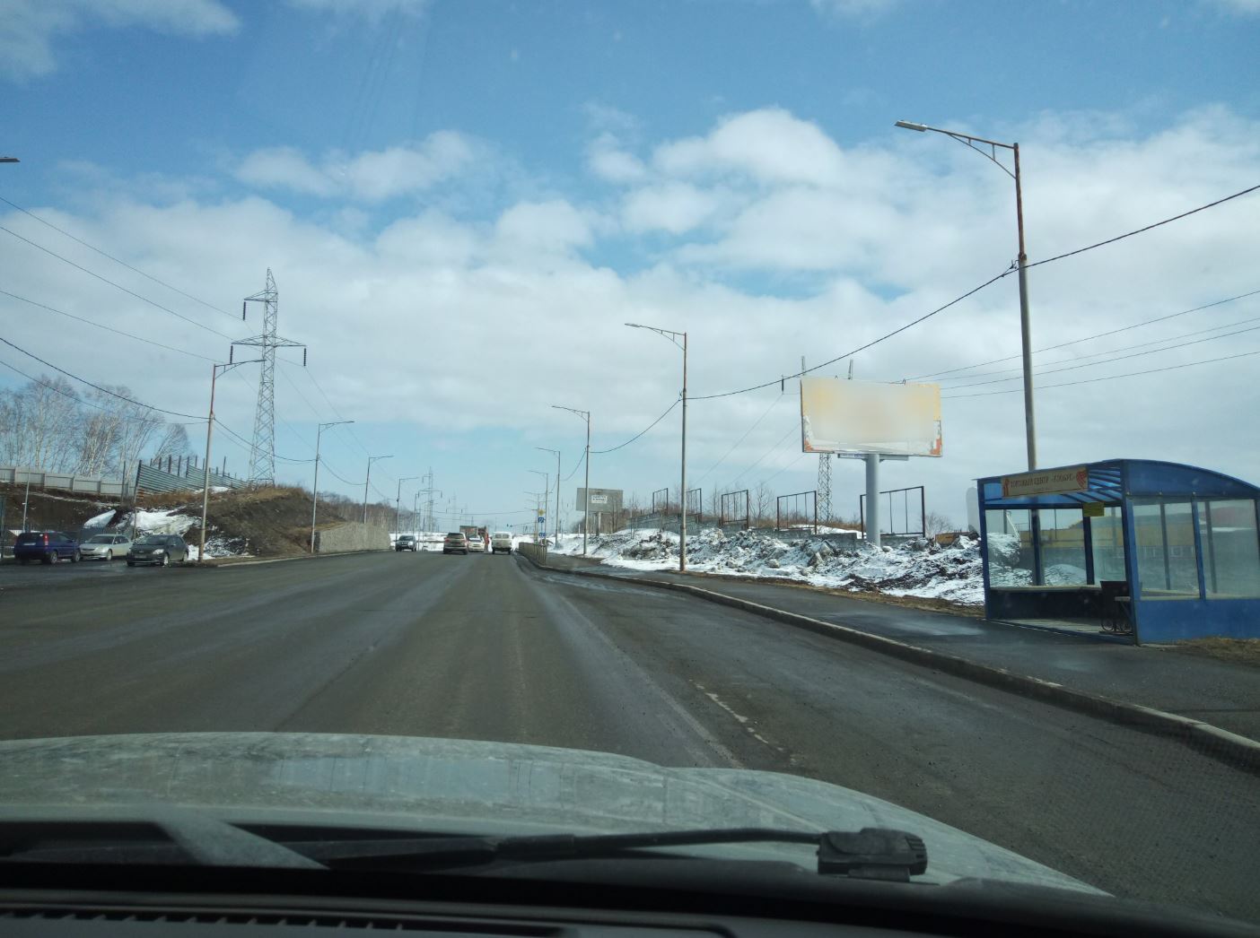 Фотография рекламного носителя, тип: Билборд 3x6, адрес: Вулканная ул., д.59, Петропавловск-Камчатский, Камчатский край, Россия. Сторона A №1041578