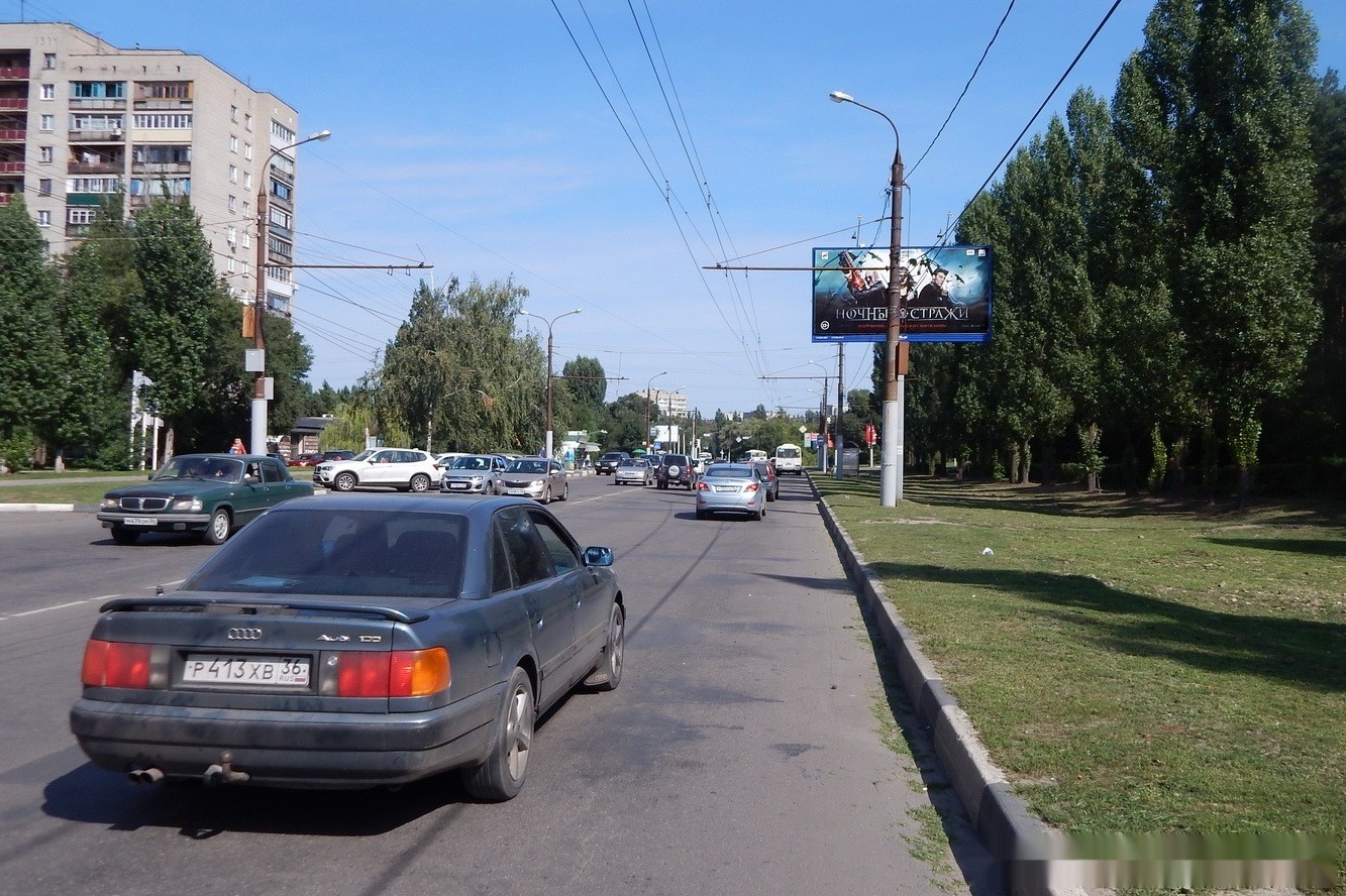 Фотография рекламного носителя, тип: Билборд 3x6, адрес: Южно-Моравская ул., парк «Танаис», Воронеж, Воронежская область, Россия. Сторона А №449470