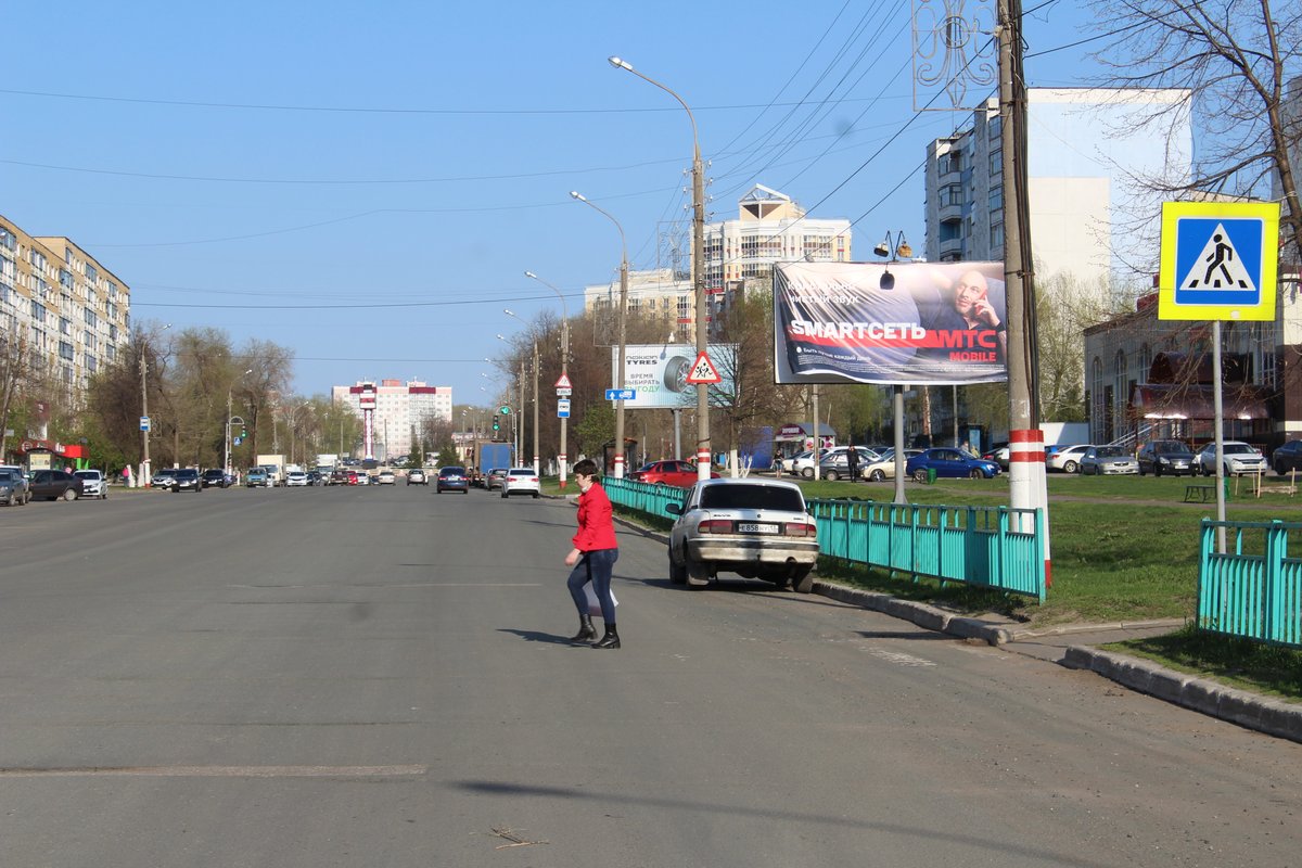 Фотография рекламного носителя, тип: Билборд 3x6, адрес: 70 лет Октября пр-т., д.85, Саранск, Республика Мордовия, Россия. Сторона A №947764