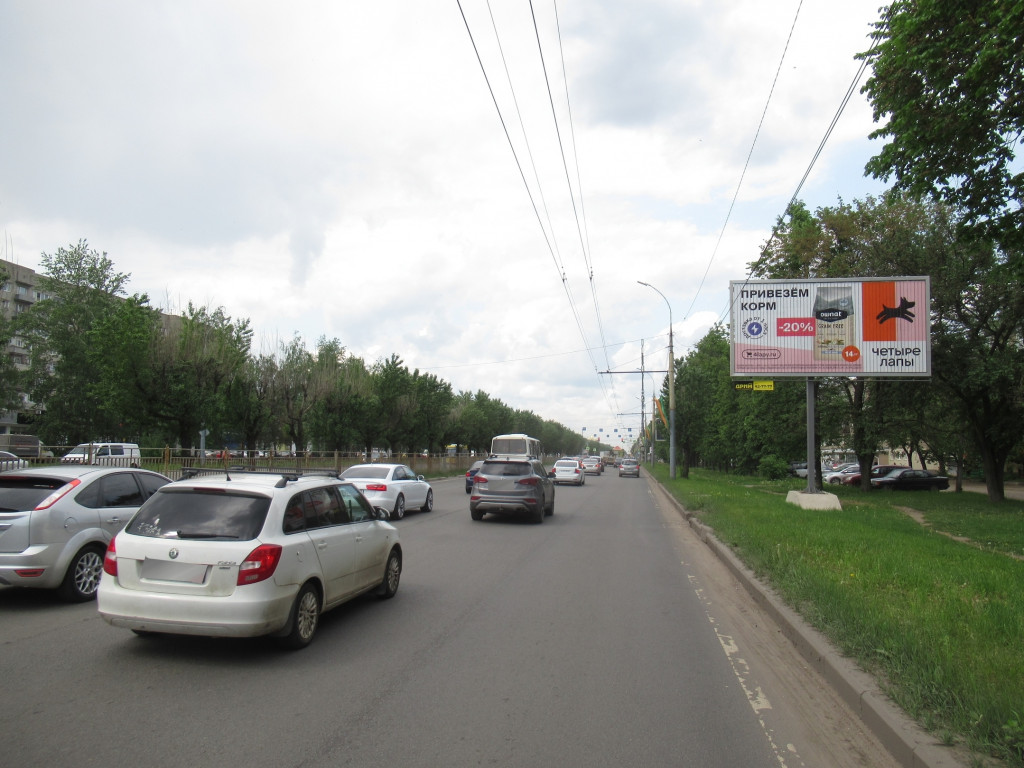 Фотография рекламного носителя, тип: Билборд 3x6, адрес: Ленинградский пр-т., д.38, Ярославль, Ярославская область, Россия. Сторона А1-А3 №523410