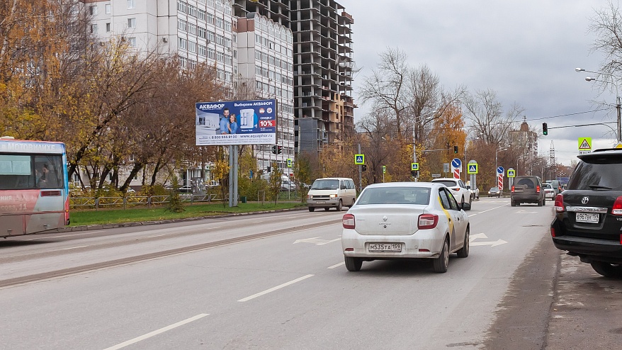 Фотография рекламного носителя, тип: Билборд 3x6, адрес: Карпинского ул., д.29, Пермь, Пермский край, Россия. Сторона B №835630