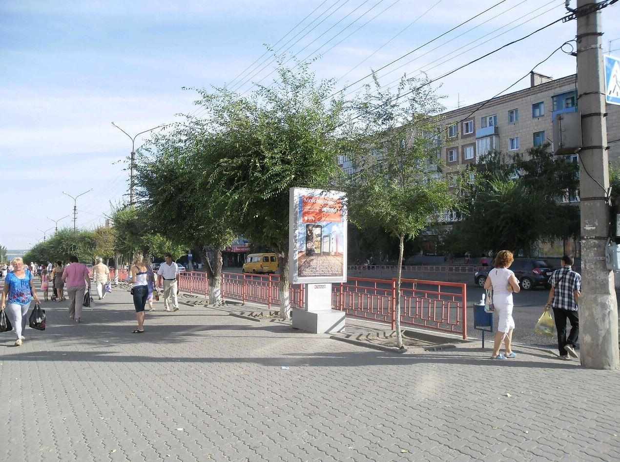 Фотография рекламного носителя, тип: Ситиформат 1.8x1.2, адрес: Ленина ул., д.19, Камышин, Волгоградская область, Россия. Сторона Б №483154