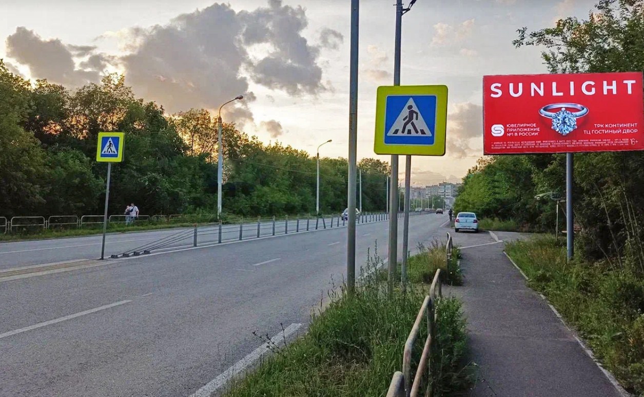 Фотография рекламного носителя, тип: Билборд 3x6, адрес: Калмыкова ул. Х Тружеников ул., ост. Плодопитомник, Магнитогорск, Челябинская область, Россия. Сторона A №1088689