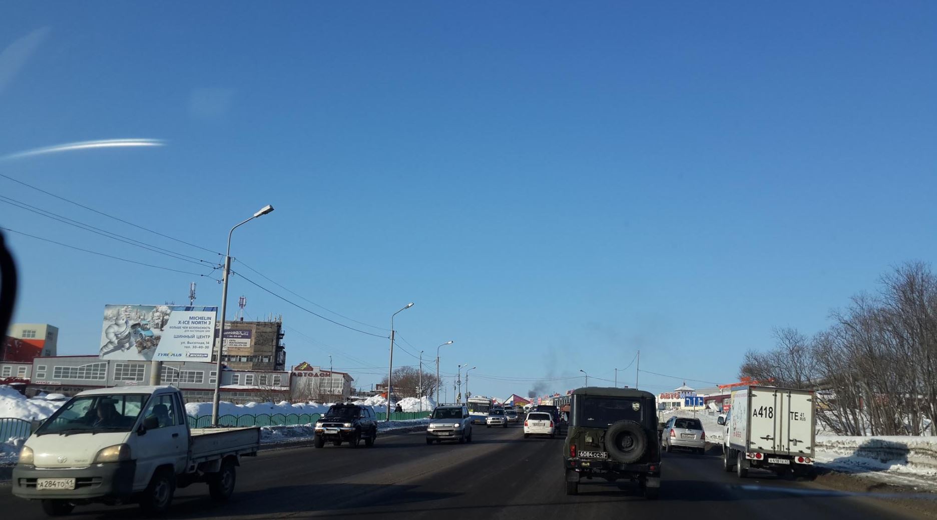 Фотография рекламного носителя, тип: Билборд 3x6, адрес: Академика Королева ул., кафе Щербет, Петропавловск-Камчатский, Камчатский край, Россия. Сторона B №1041520