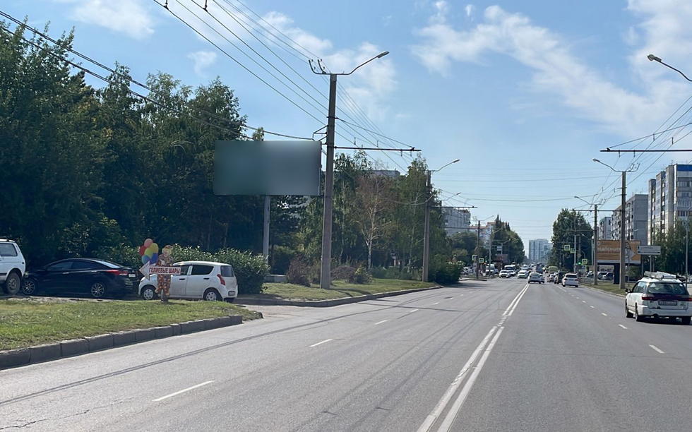 Фотография рекламного носителя, тип: Билборд 3x6, адрес: Балтийская ул., д.49, Барнаул, Алтайский край, Россия. Сторона Б №426442